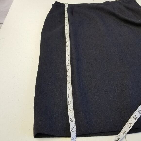 Atrium Collection 2 Piece Jacket & Skirt Black Yellow Excellent! Size 16 - Picture 5 of 11